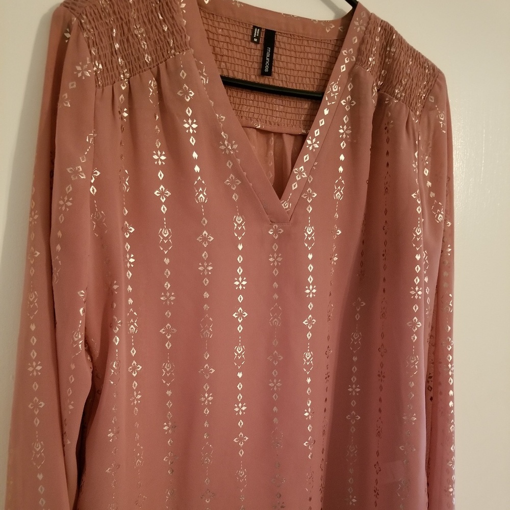 Shimmering blouse
